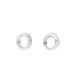 Uno De 50 Silver Earrings